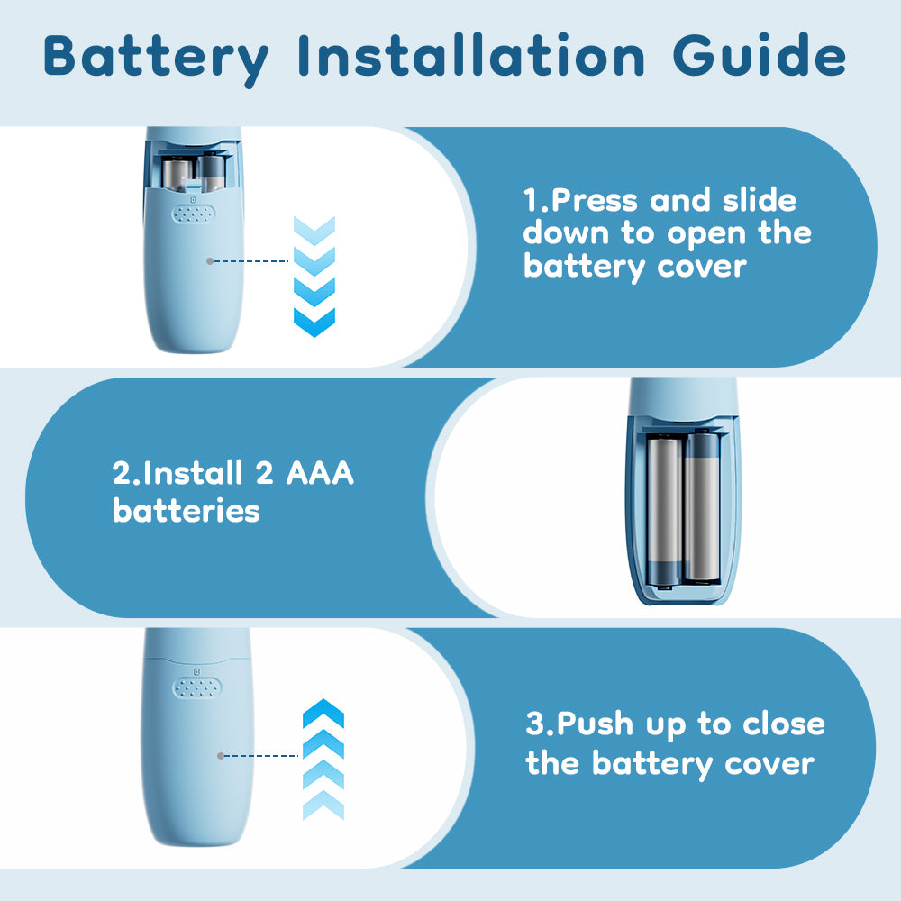 Batteridrevet elektrisk negletrimmer - NG05
